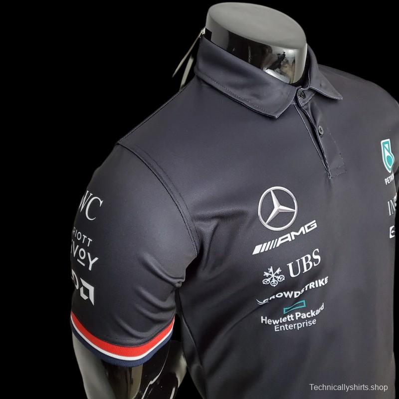 F1 Formula One 2022 Mercedes Polo 