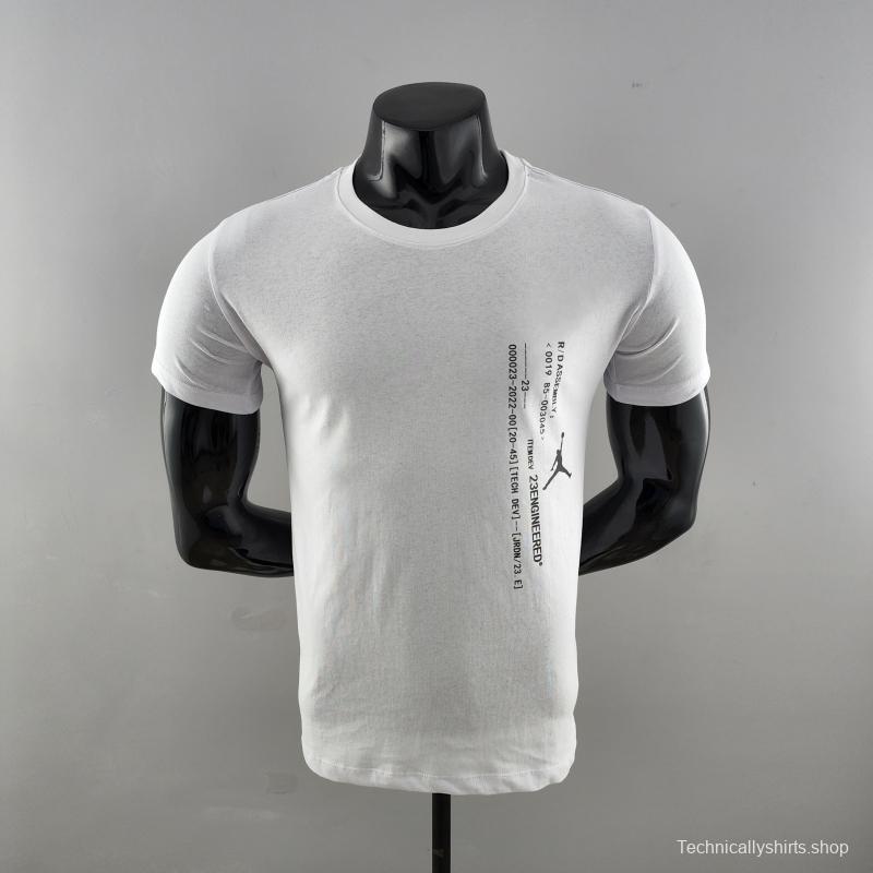 Jordan 23 Engineered Men's T-Shirt. White #K000172