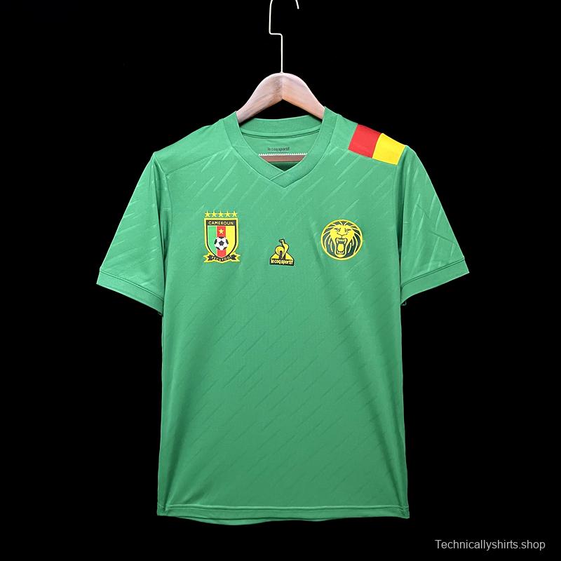 2022 Cameroon Home  Soccer Jersey