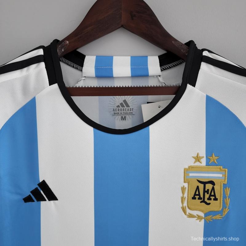 2022 Argentina Women's Home Soccer Jersey