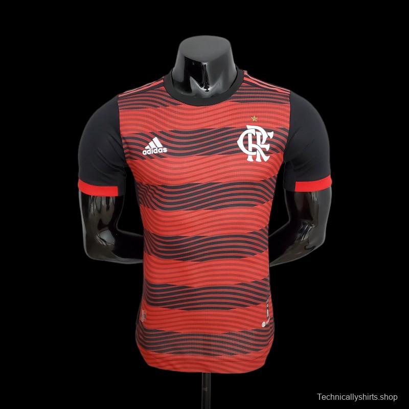 Player Version 22/23 Flamengo Home Soccer Jersey