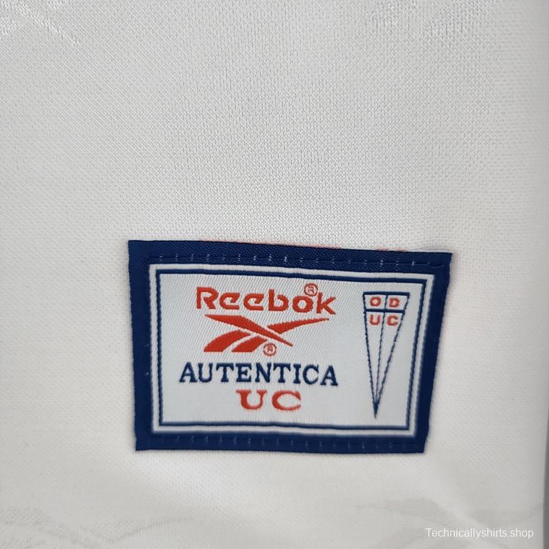 Retro 1998 Long Sleeve Deportivo Universidad Católica Home Soccer Jersey