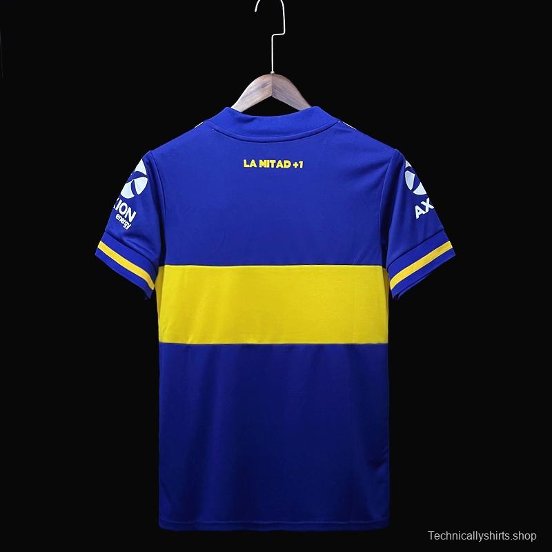 20/21 Boca Juniors Home Soccer Jersey