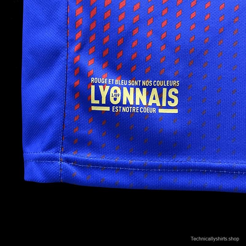 22/23 Lyon 3rd Away Soccer Jersey