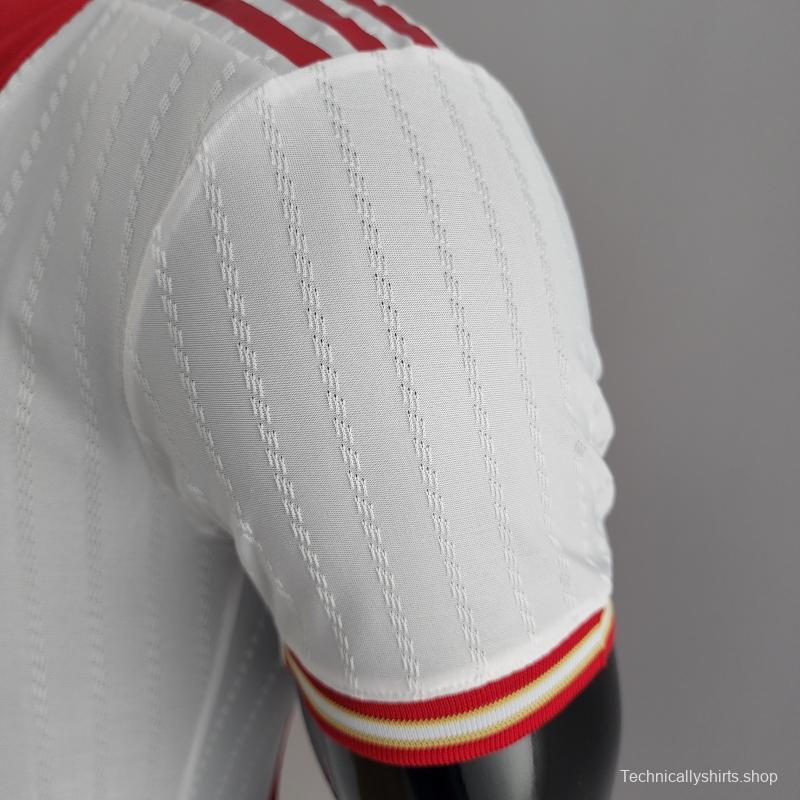 Player Version 22/23 Ajax Home Soccer Jersey