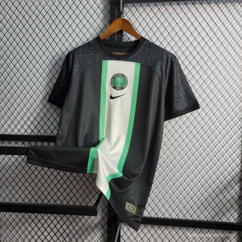 2022 Nigeria Black Training Jersey