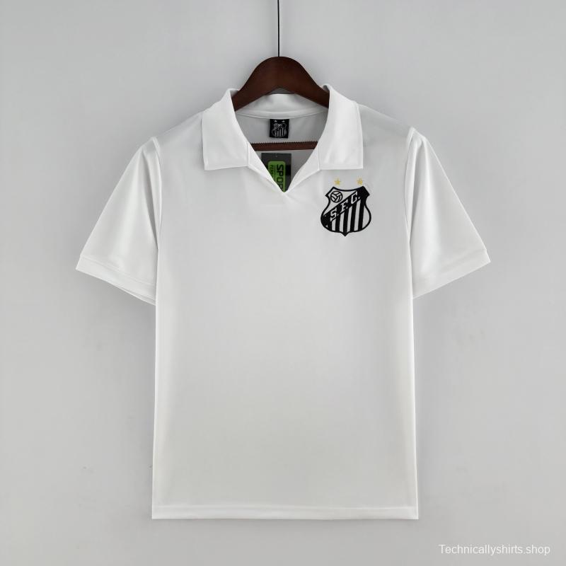 Retro Santos 1970 Home Soccer Jersey