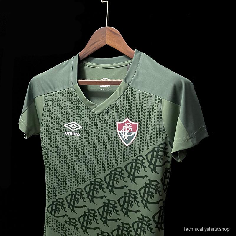 22/23 Fluminense Pregame Green Women Jersey