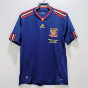 Retro 2010 Spain Away Soccer Jersey