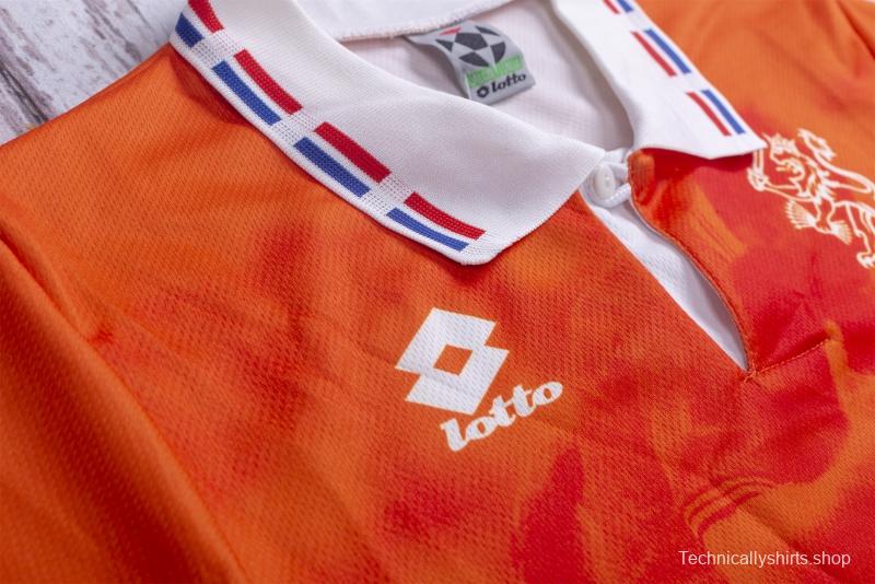 Retro 1996 The Netherlands Home Soccer Jersey