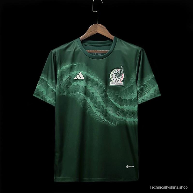 2022 Mexico Green Pre-Match Jersey