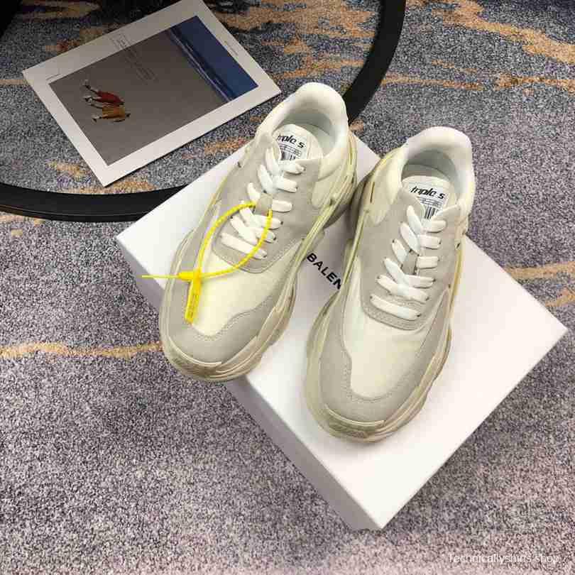 Men/Women Balenciaga Triple S 2.0 Grey Sneaker