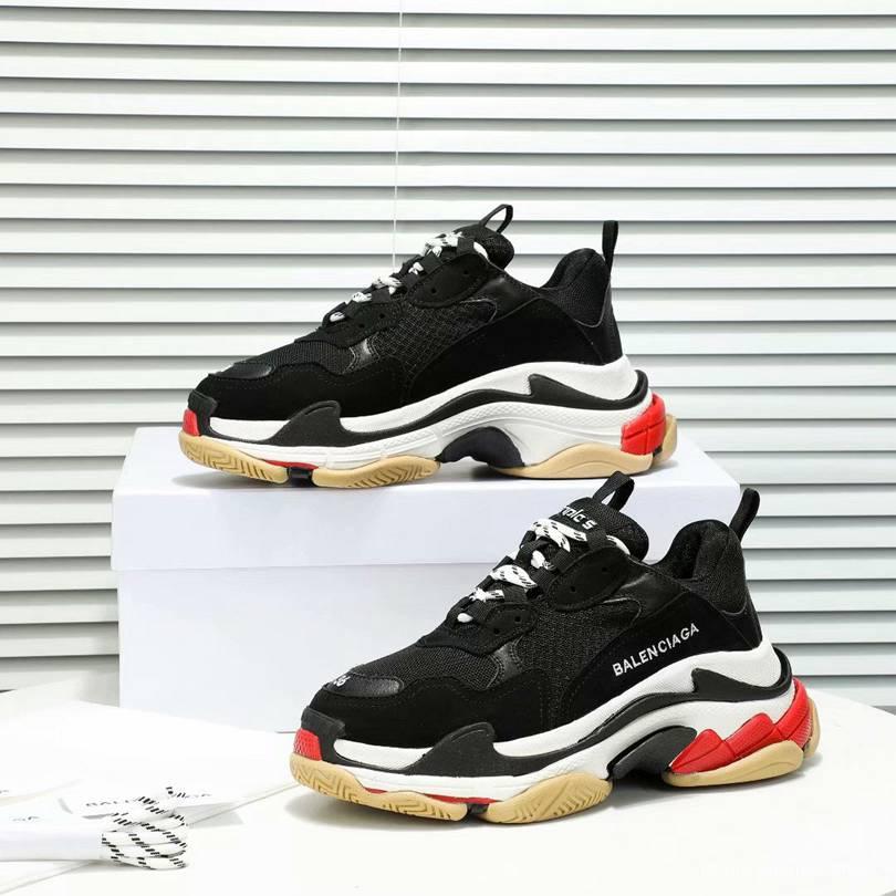 Men/Women Balenciaga Triple S Sneaker Black Item 6380400