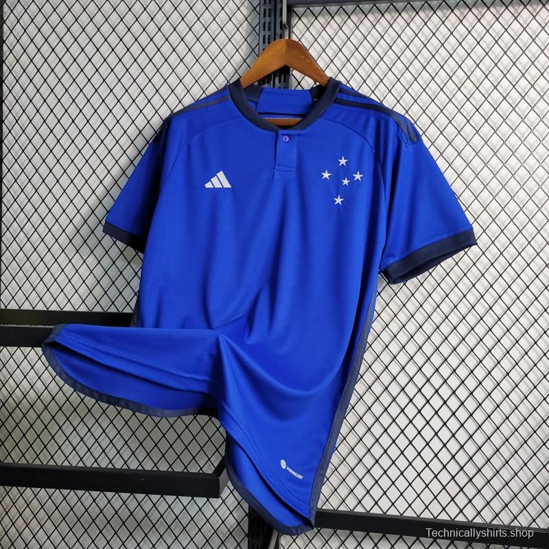 23-24 Cruzeiro Home Jersey