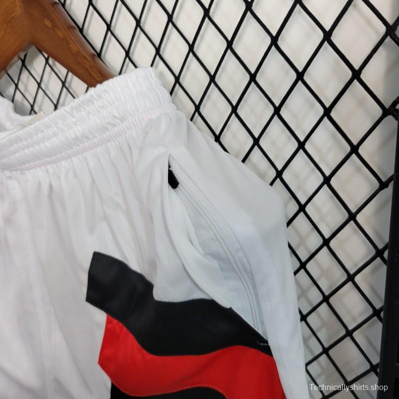 23-24 Flamengo White Icon Shorts