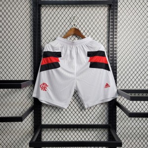 23-24 Flamengo White Icon Shorts