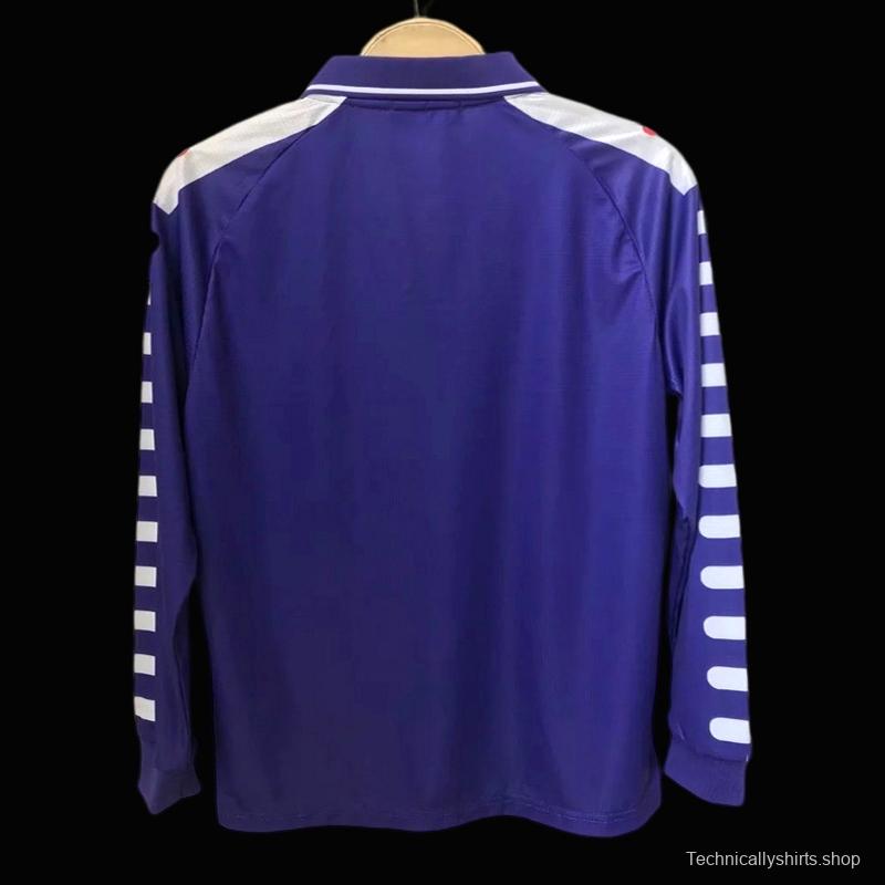 Retro 98/99 Fiorentina Home Long Sleeve Jersey