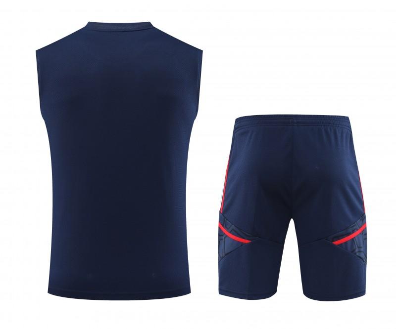 23-24 Arsenal Navy Vest Jersey+Shorts