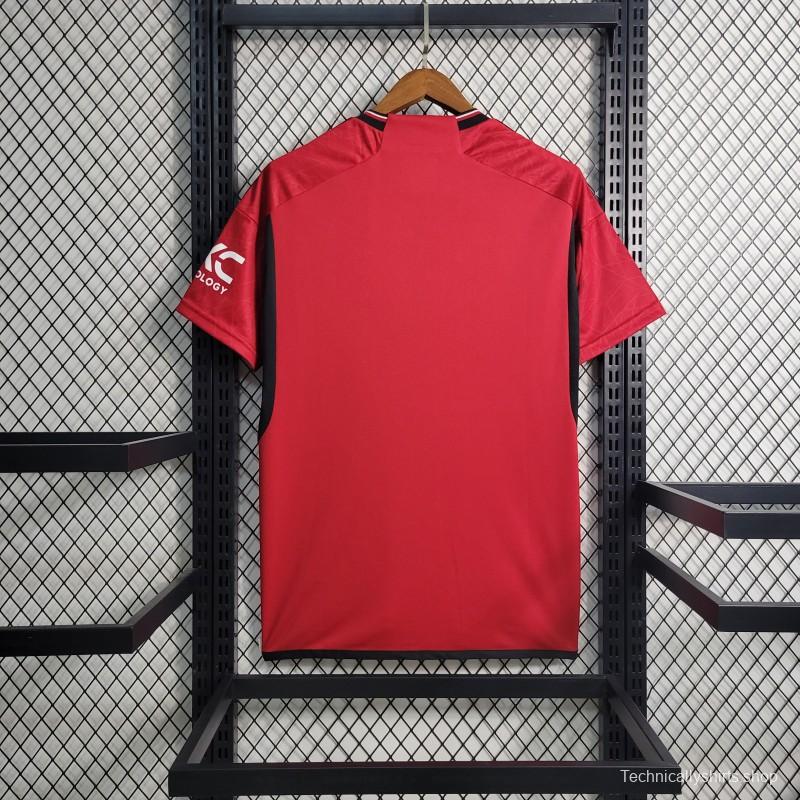 23-24 Manchester United Home Jersey