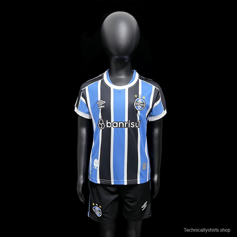 Kids 23/24 Gremio Home Jersey