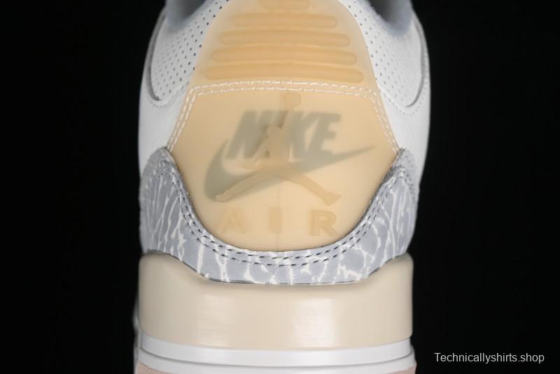 Nike Air Jordan 3 Retro Craft Ivory Sneakers - FJ9479-100