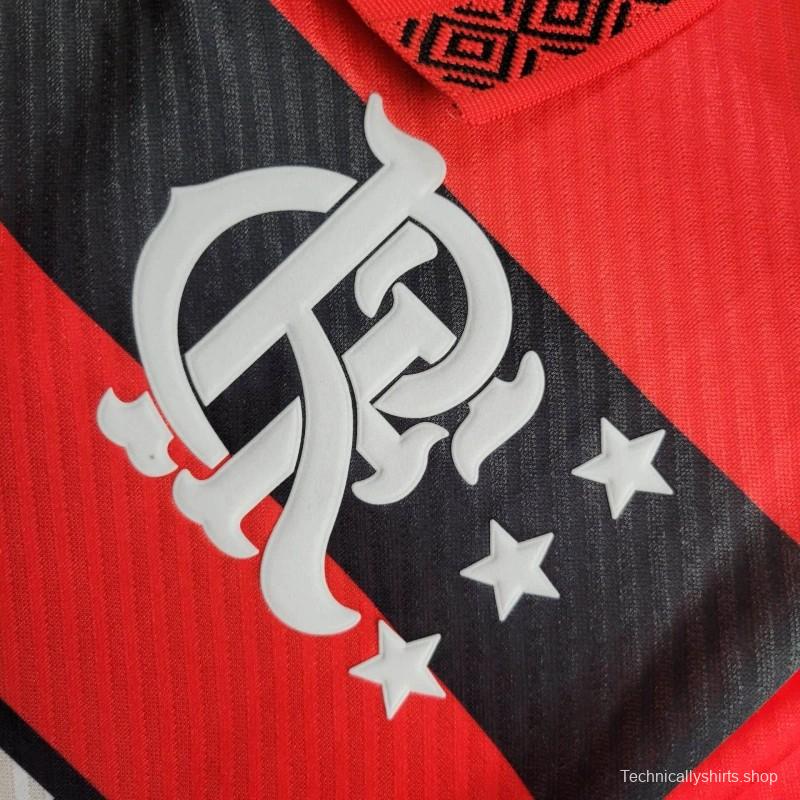 Retro 94/95 Flamengo Home Long Sleeve Jersey