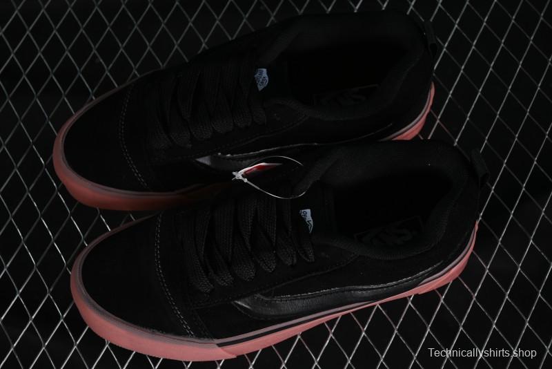 Vans Classics Knu Skool Chunky Tongue Retro Skate Shoes - VN000CRPGRN