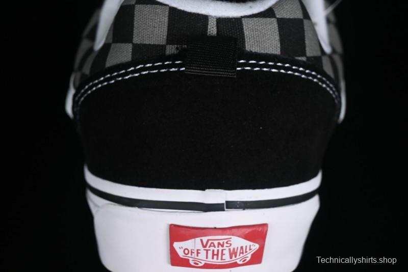 Vans Classics Knu Skool Retro Skate Shoes with Thick Tongue and Oversized Toe - VN0009QCB9P