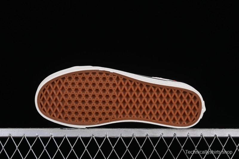 Vans Old Skool Reissue 136 High-End Pink Canvas Vulcanized Shoes with Detachable Lightweight Anti-Fatigue Insole - VN000MT6DWB