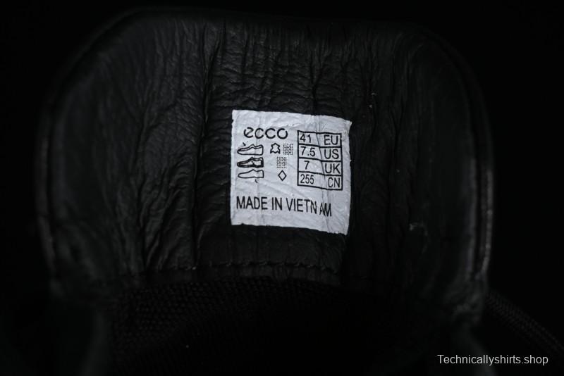 Ecco Pure Color Block Slip-Resistant耐磨耐磨运动鞋 41522801001