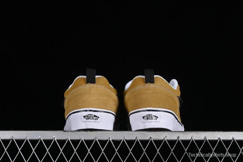 Vans Classics Knu Skool Retro Skate Shoes with Thick Tongue and Oversized Toe - VN0009QC5QJ1