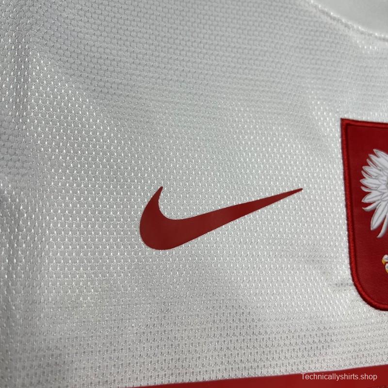 Retro 2012 Poland Home Jersey