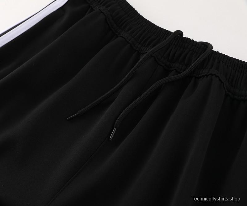 2024 Germany Black Full Zipper Jacket +Long Pants