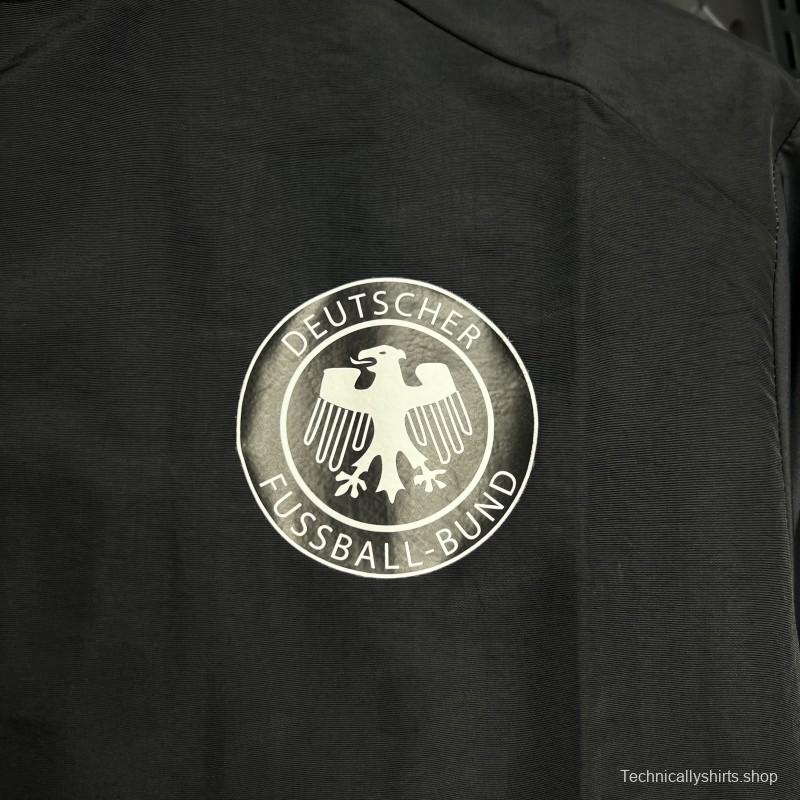 2024 Germany Black Windbreaker