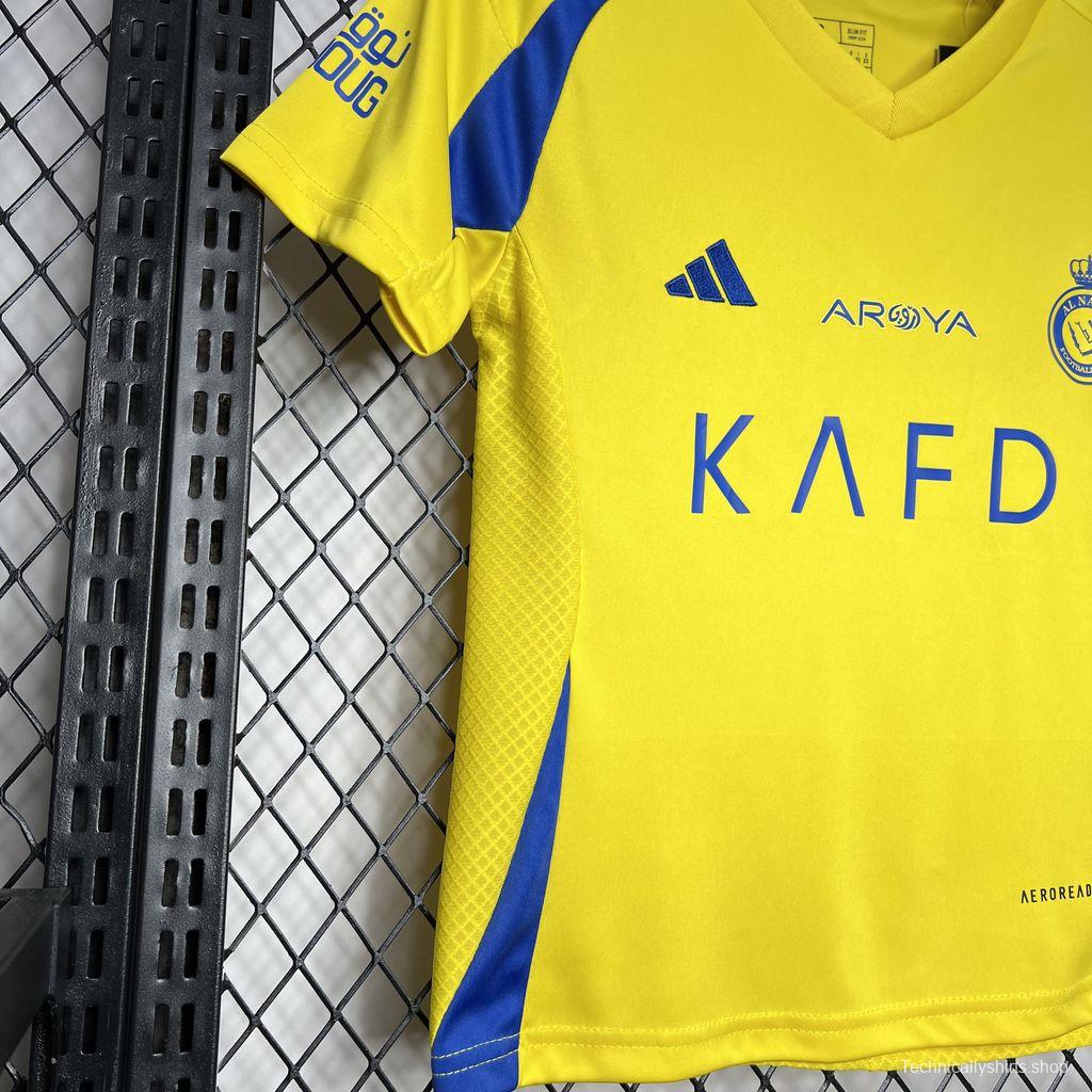 24/25 Kids Al-Nassr Home Jersey