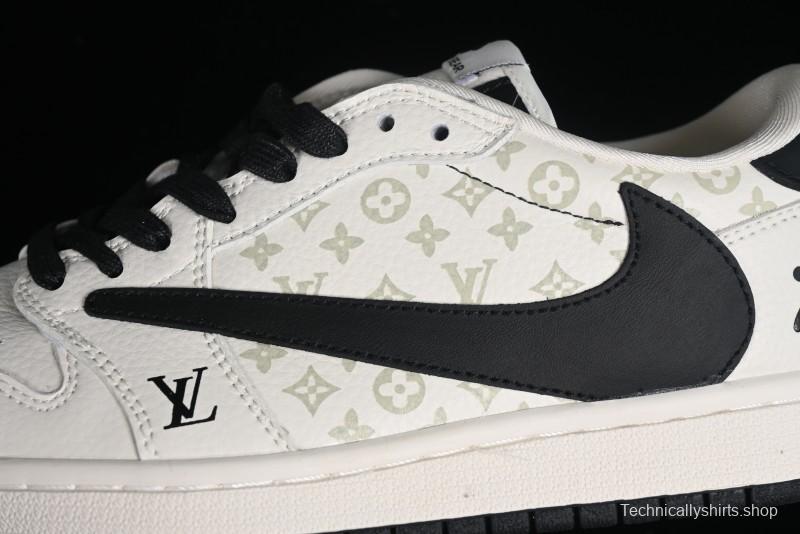 Nike Air Jordan 1 Low OG SP Travis Scott x Fragment Design Collaboration Sneakers - SJ2068-002