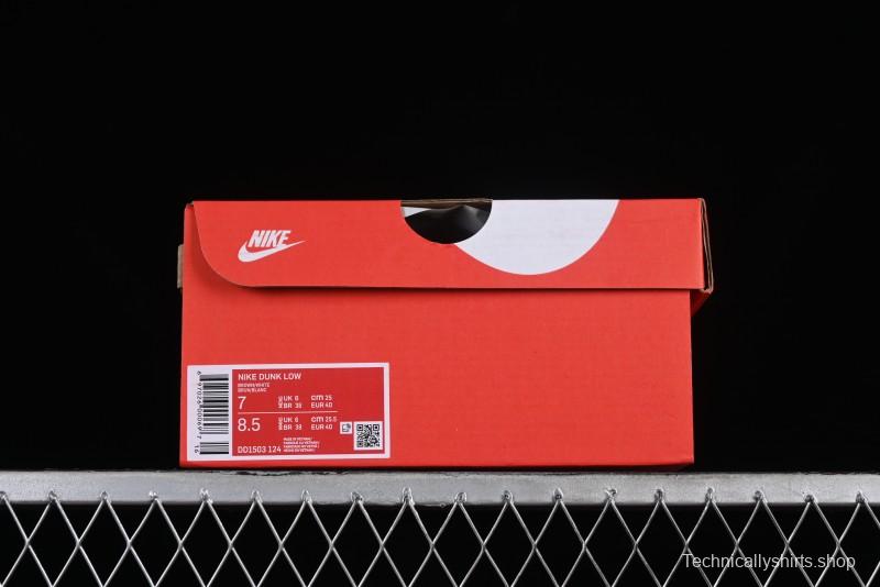 Nike Dunk Low Plaid Variation Retro SB Lace-Up Low-Top Casual Sneakers - DD1503-124