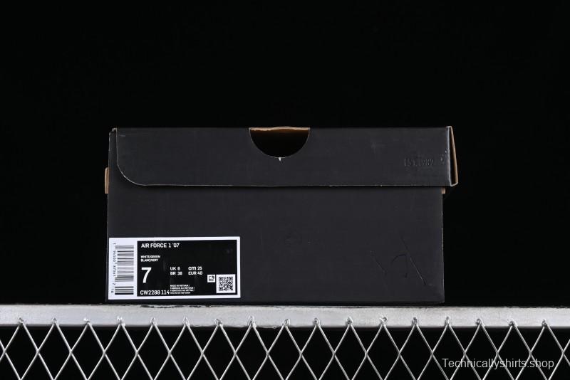 Nike Air Force 1 '07 Low PS5 Gaming Theme Ice Green Casual Sneakers - CW2288-114