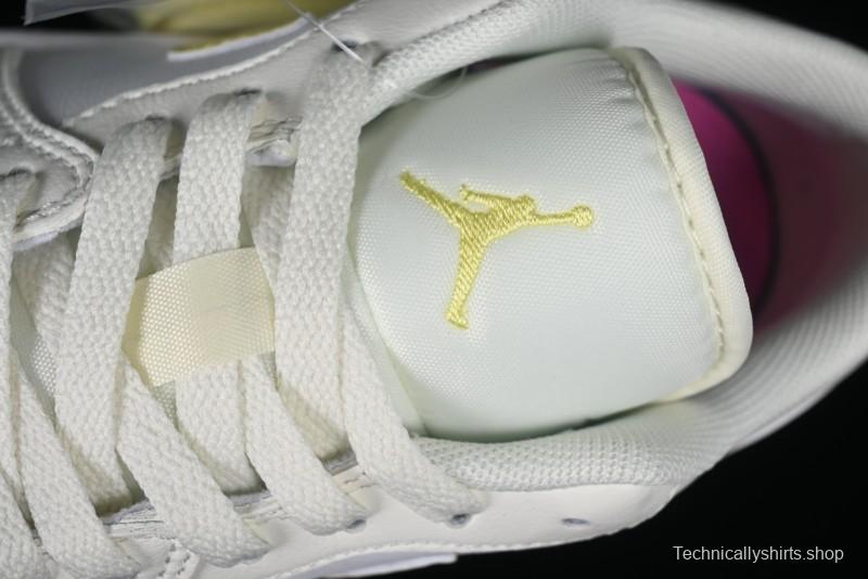 Nike Air Jordan 1 Low AJ1 Lemon Yellow Low-Top Casual Sneakers - FV8486-181