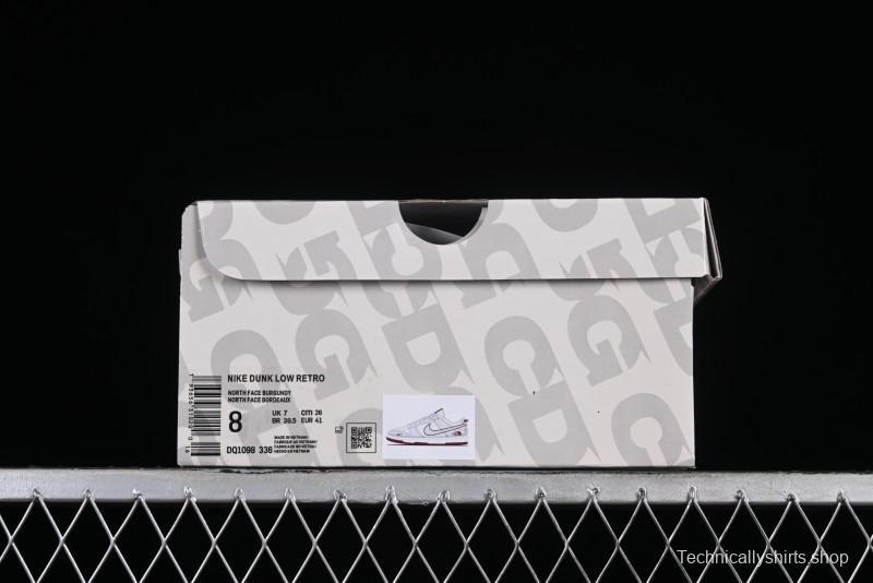 Nike Dunk Low The North Face CDG Collaboration - Grey Skateboard Shoes - DQ1098-336