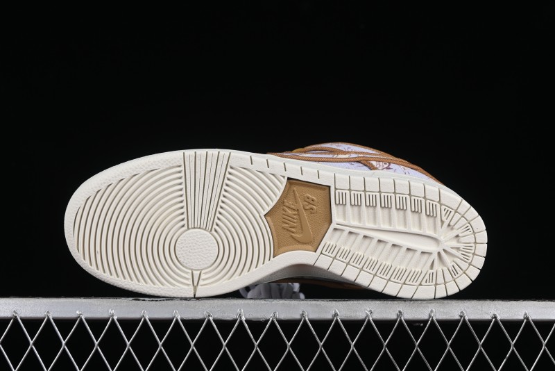 Nike SB Dunk Low Premium "Pastoral Print" Skateboarding Shoes - FN5880-001