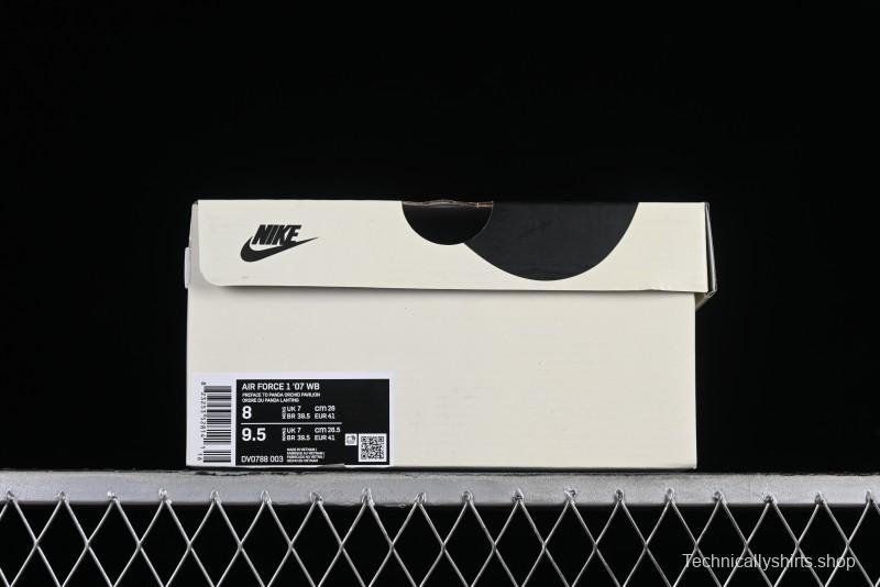 Nike Air Force 1 '07 Low "Oracle" Custom Casual Sneakers with Chinese Style Elements - DV0788-003