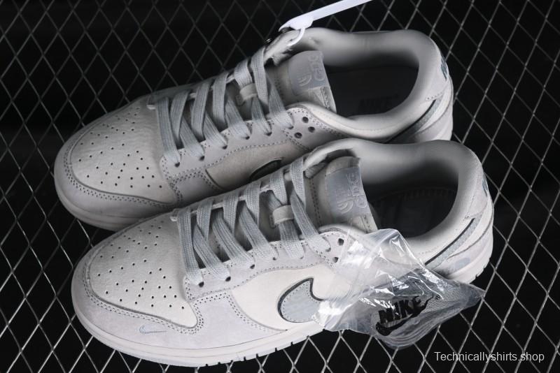 Nike Dunk Low The North Face CDG Collaboration - Light Grey Skateboarding Shoes - DQ1098-338
