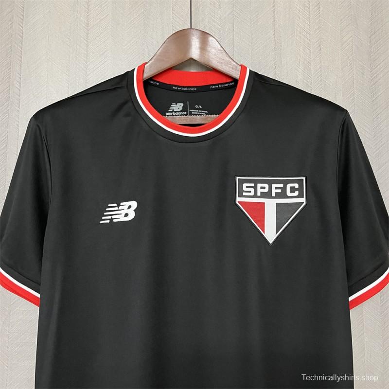 24/25 Sao Paulo Black Jersey