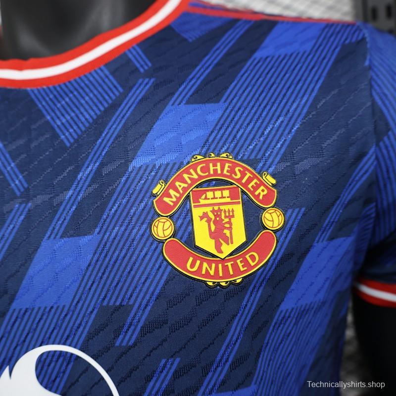 Player Version 25/26 Manchester United Blue Special Jersey