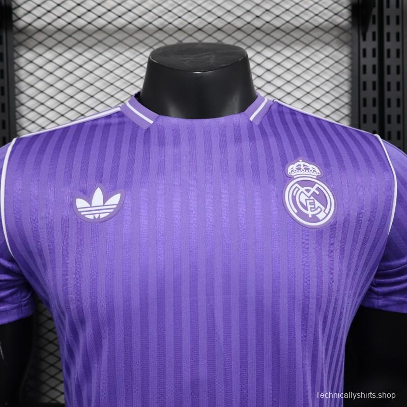 Player Version 25/26 Real Madrid Purple Icon Jersey