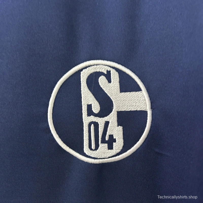 10/11 Retro Schalke 04 Away Jersey