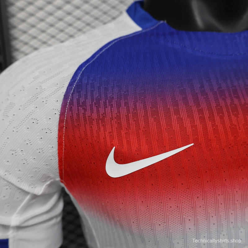 25/26 Player Version England Home Jersey