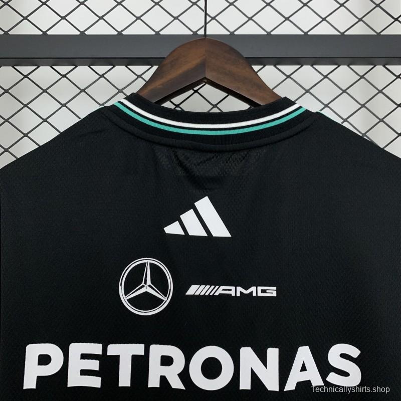 2025 F1 Formula AMG Black T-Shirt