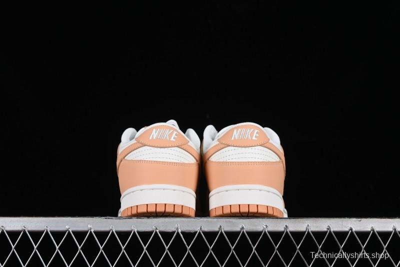 Nike Dunk Low "Harvest Moon" SB Skateboarding Shoes in Beige Orange - DD1503-114